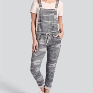 Z SUPPLY camo dark grey overalls
